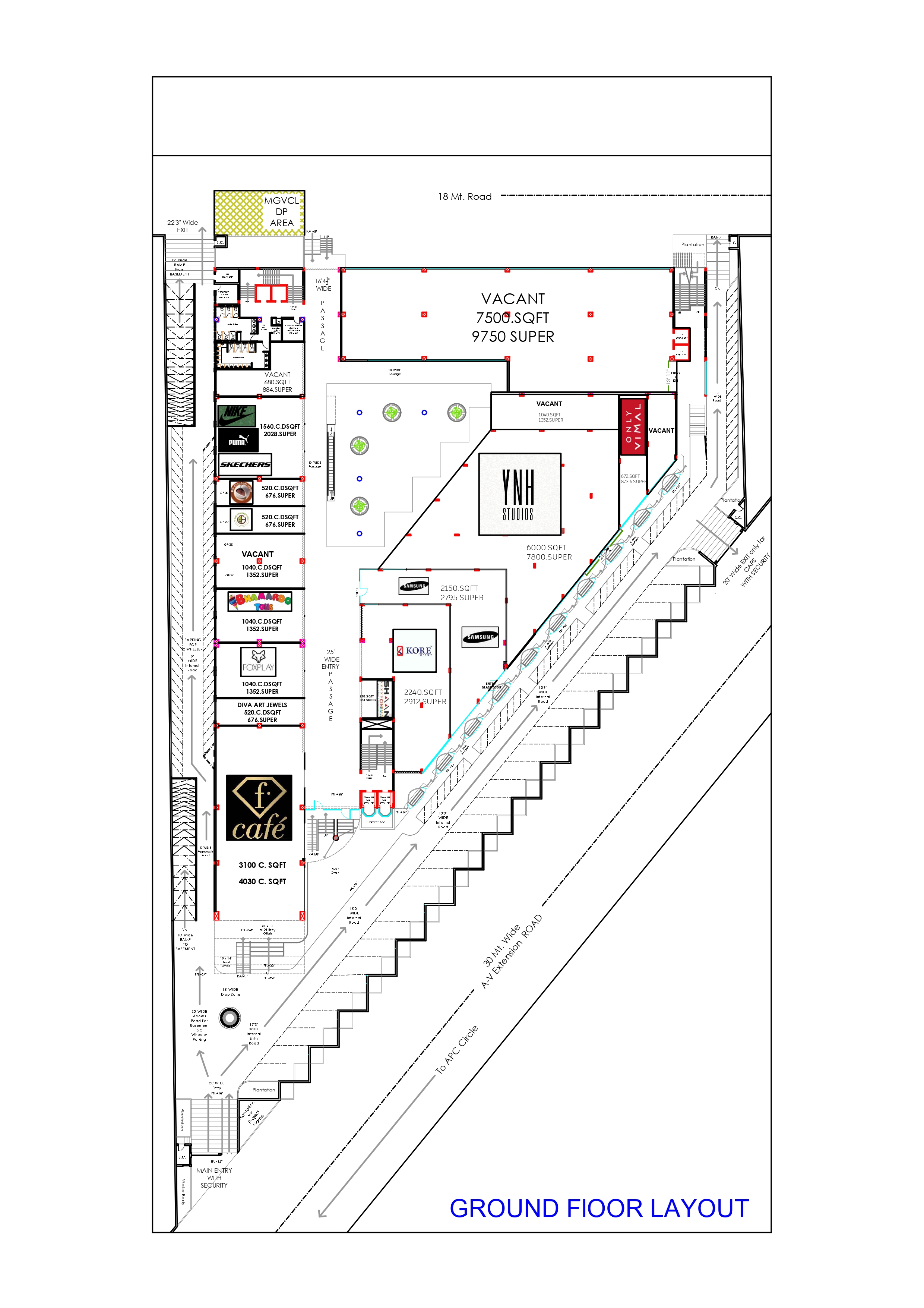 Ground Floor Map